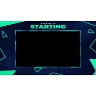 Triangle Package  Overlay / Screen Theme / Widget Theme (STREAMLABS OBS / OBS Studio)