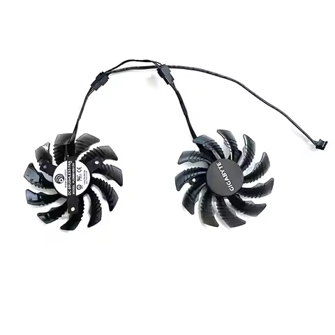 75MM T128010SU PLD08010S12HH 4PIN GPU FAN For Gigabyte GTX1050Ti 1050 Ti For RX 550 RX560 Graphics C