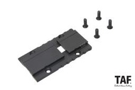 【TAF 暫無庫存】BFA 鋼製 ACRO 內紅點/瞄具轉接版 for GHK G17 Gen5 MOS GBB
