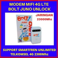 TERLARIS Modem Wifi 4G Bolt JUNO UNLOCK Telkomsel Smartfren By.u