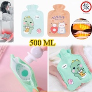500ML Character Hot Water Compress Bag/Hot Water Compress Bag for Relieving Stomach Pain/Cute Hot Wa