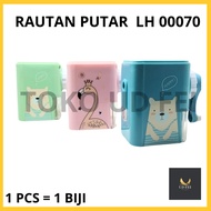 (1 PCS = 1 PIECE) Rotary Sharpener LH00070/ Rotary Sharpener/ Table Sharpener Rotary Sharpener Motif