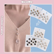 【READY STOCK AT MALAYSIA】10PC Small Brooch Fashion Brooch Women's Decorative Brooch Anti-light Neckl