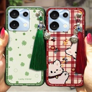 Tassel Bell Phone Case For UMIDIGI G9 5G/G9C/G9T/G9A/Note90/90C/90A Shockproof Fashion Design Graffi
