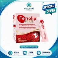 【On Sale】Ferrolip FORTE Iron Complex Multivitamin Supplement Lemon Flavor
