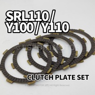 YAMAHA Y100 / Y110 / SRL110 CLUTCH PLATE SET (TAG) 5PCS/SET CLUTCH DISK DISC SPORT Y110SS