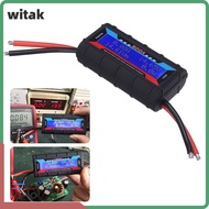 WITAK Power Analyzer, High-Capacity 200A RC Aircraft Power Meter, Professional Digital Display 0-60V