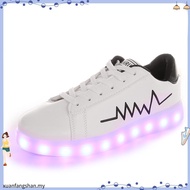 AIME Men/Women students ghost dance luminous shoes USB rechargeable led light sneaker Women's Shoes