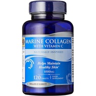Holland & Barrett Marine Collagen with Vitamin C 120 Tablets, 120 count