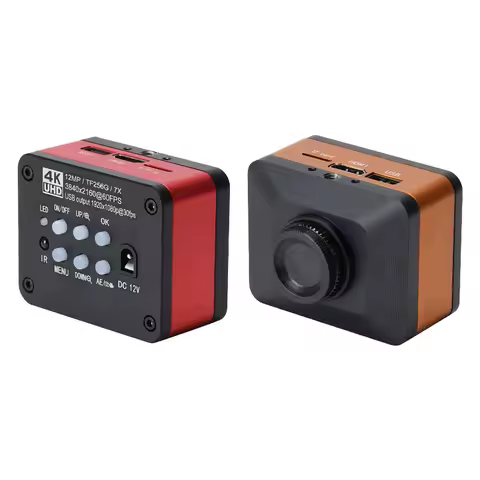 Real 4K UHD FHD 60FPS Microscope Camera Industrial Electronic Video Digital Microscope for PCB CPU P