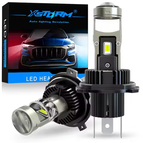 XSTORM H7 LED Headlight Projector Canbus Car H7 LED Lens Headlight 60000LM 500W 6500K Car Lights Tur