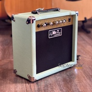 พร้อมส่ง 🚚 ของแท้ ตู้แอมป์ MR.7 GA-15W 15 วัตต์ สีฟ้า พาสเทล Amp MR.7 GA15 15W. GA-15 W BL