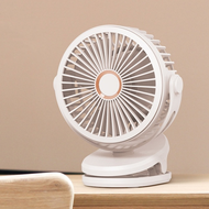 Vimite Mini USB sạc Clip Fan Mini Fan 10000mAh Độ bền dài USB sạc 360 ° xoay 4 bánh răng để bàn Fan 