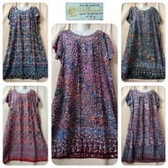 P4 (Size 4XL) (Putri remaja Y.T.C) Baju Tidur Batik / Batik Night Dress - Cotton Indonesia (Buatan Tangan/Handmade)