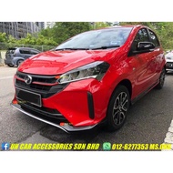Perodua Myvi 2022 Facelift OEM Gear Up Bodykit Skirting With Paint ABS