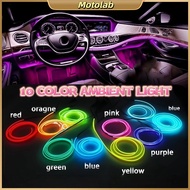Car Interior light Strip Neon RGB Light Car Ambient Light LED USB Car Dashboard LED Light