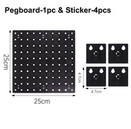 ezstationery Ready Stock Pegboard Perforated Display Board Wall Display Rack Peg Board Wall Mounted 