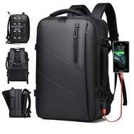 40L Travel Backpack Men Waterproof Expandable Business Laptop Bag 16 Inch Beg Galas Lelaki Cabin Lug