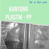 PP Plastic Bag 30 x 40 Thickness 30 Micron Contents 50 Pcs