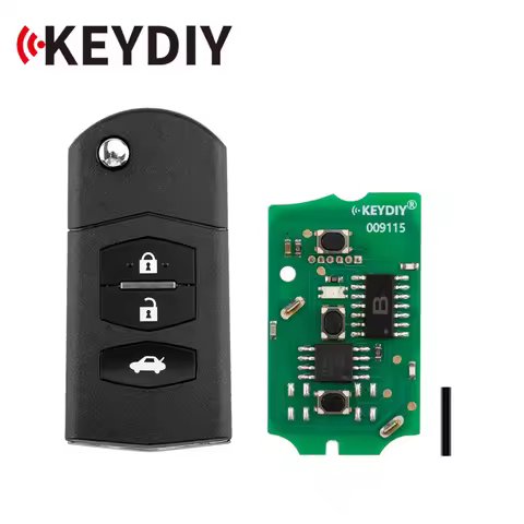 KEYDIY KD B14-3 3 Buttons Universal Flip Remote Key for Mazda Type