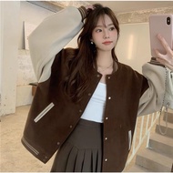 XXL Brownie Oversized Women's Baseball Jacket - Women's Varsity Jacket - Latest/ Baseball Jacket