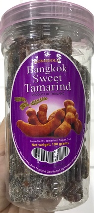 Moniegold Bangkok Sweet Tamarind 190g Sampaloc