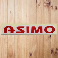 Asimo TEXTLINE STICKERS