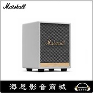 【海恩數位】英國Marshall Uxbridge Voice With Google Assistant 藍芽 智慧喇叭 白色