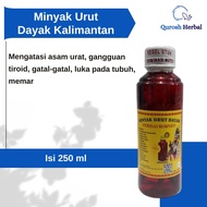 Minyak Urut Dayak Prisai Borneo 250ml | minyak urut dayak asli ibu ida minyak dayak asli ibu ida