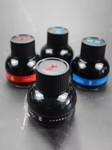 Hero Non-Carbon Ink 4 Colors Black Blue Red Blue-Black Refill Fountain Pen Writing Calligraphy Ink S