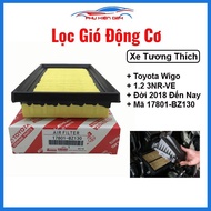 Car engine air filter for Toyota Wigo 1.2 3NR-VE Model 2018 to Present Code 17801-BZ130