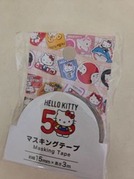 Hello Kitty 50週年膠紙