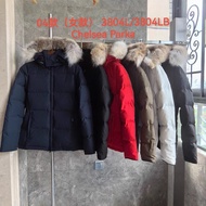 Big Goose down Jacket Women 3804L04 Style Winter Jacket Thickened Canadian Maple Chelsea Parka down