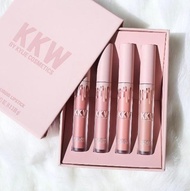 KKW x Kylie Cosmetics ลิปโทนนู้ด 4 สี คอลเลคชั่น คิม คาร์ดาเชียน/1กล่อง