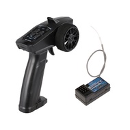 Turbo Racing 91803G-VT RC 2.4GHz 4CH Radio Transmitter Remote Controller with 4CH Receiver for RC Ca