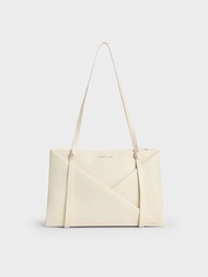 Charles & Keith - Midori 綁結手提托特包