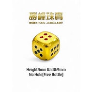 SF Dice Ornaments骰子摆件/100%AUTHENTIC 999GOLD(SZ038)