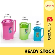 ELIANWARE BPA-Free Plastic Hot Water Fridge Jug Pitcher Dispenser (1.5L/2.5L/4.0L) E-84 / E-85 / E-8
