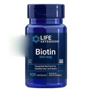 Life Extension Biotin 600 mcg / 100 Capsules