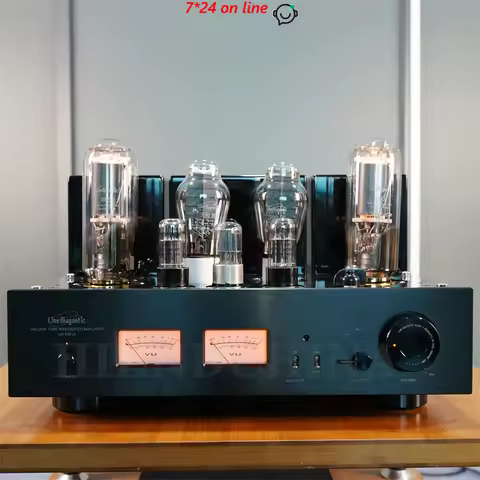 LC-07 LineMagnetic LM-508IA Integrated Power Amplifier 300B Push 805 Tube Class A 48W*2