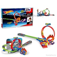 Hot Wheels 2x 360° Spin Line Track Mainan Hot Wheels Track