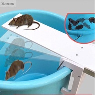 YOURAN Auto Reset Mouse Rat Bait Catcher Seesaw Traps Walk Plank Mousetrap