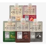 Delispoon eat the fit protein shake 40g 7p  (Double Chocolate/Misu Powder/Sweet Potato/black sesame 