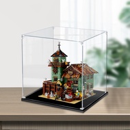 Lego Acrylic Display Box MY | For 21310 Fishing Store, Popmart Labubu Zimomo (Kotak Pameran | 渔具店展示盒