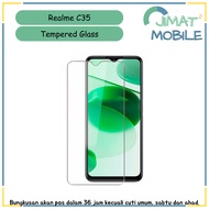 Realme C35 Clear Tempered Glass Screen Protector [Jimat2 Mobile]