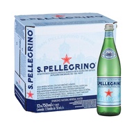San Pellegrino Natural Mineral Sparkling Water 12 X 750ML - Case