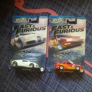 HOT WHEELS FAST AND FURIOUS ACURA INTEGRA & BUGATTI VEYRON