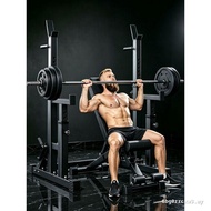 Bench Press Rack Household Men Place Barbell Piece Integrated Rack Simple Bench Press Bed Gantry Rac