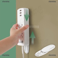 3M Adhesive Tape Wall Mounted Plug-in Socket Extension Sticker Fixer Cable Plug Panel Holder Power Strip Socket Patch  Wifi Router wiring board management Hanger Hook插座固定器