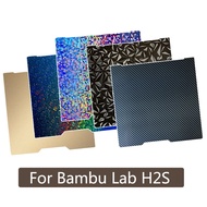 Plate For Bambu Lab H2s Build Plate Textured Pei Smooth Peo Pet Pey Spring Steel Sheet For Bambulab 